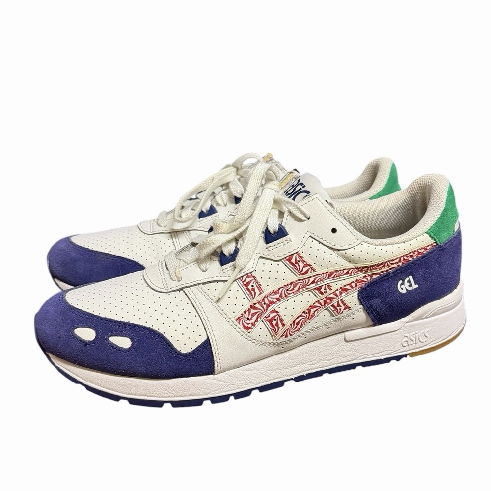 Asics Tiger Vintage Gel-Lyte White / Classic Red Sneakers Mens 10 Retro 1191A166